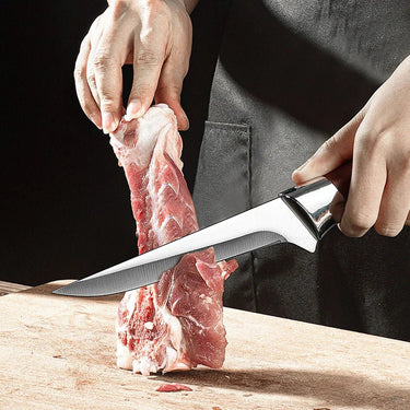 Hand Forged Stainless Steel Boning Knife - Chef Essential - InspiredGrabs.com